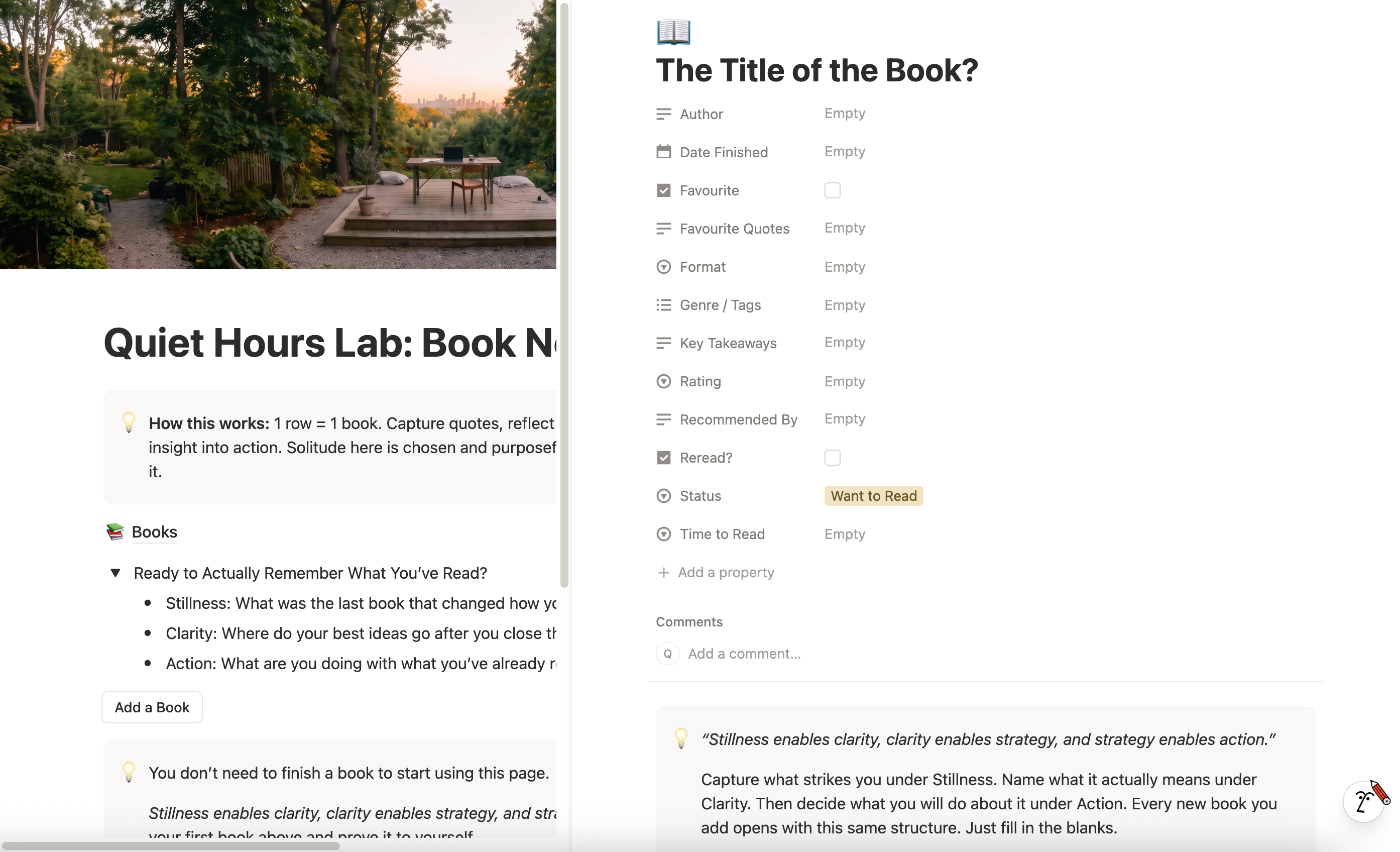 Book Notes
